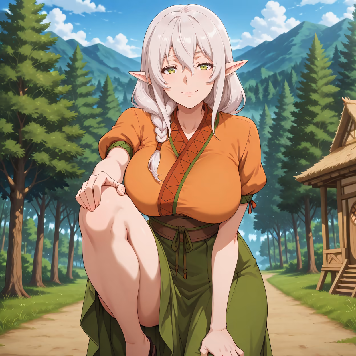 Glenys Alna Lalatoya - Skeleton Knight in Another World (Gaikotsu Kishi-sama, Tadaima Isekai e Odekakechuu) - Hentai Gallery 2 - 121 Images — image 5 of 121