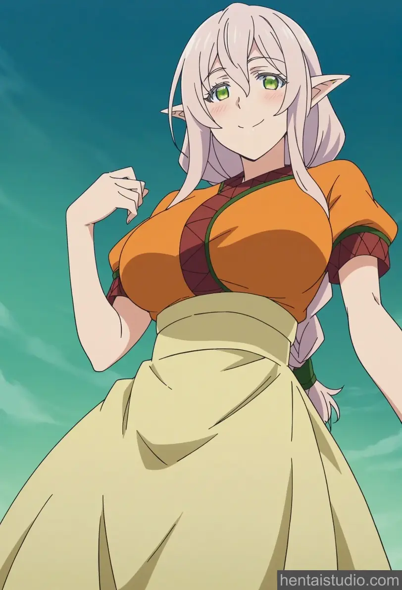 Glenys from Skeleton Knight In Another World hentai art 1 of 65
