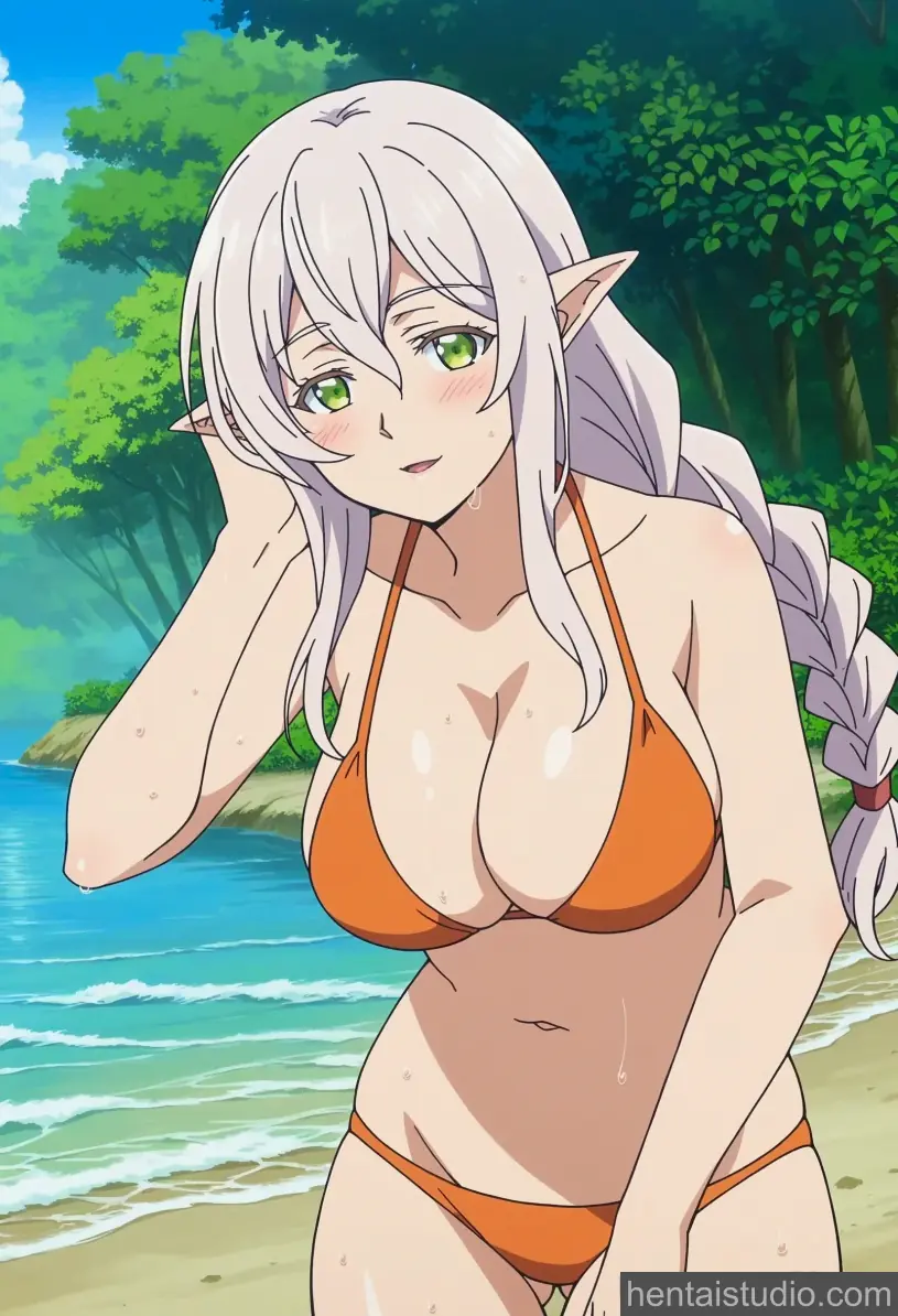 Glenys from Skeleton Knight In Another World hentai art 63 of 65