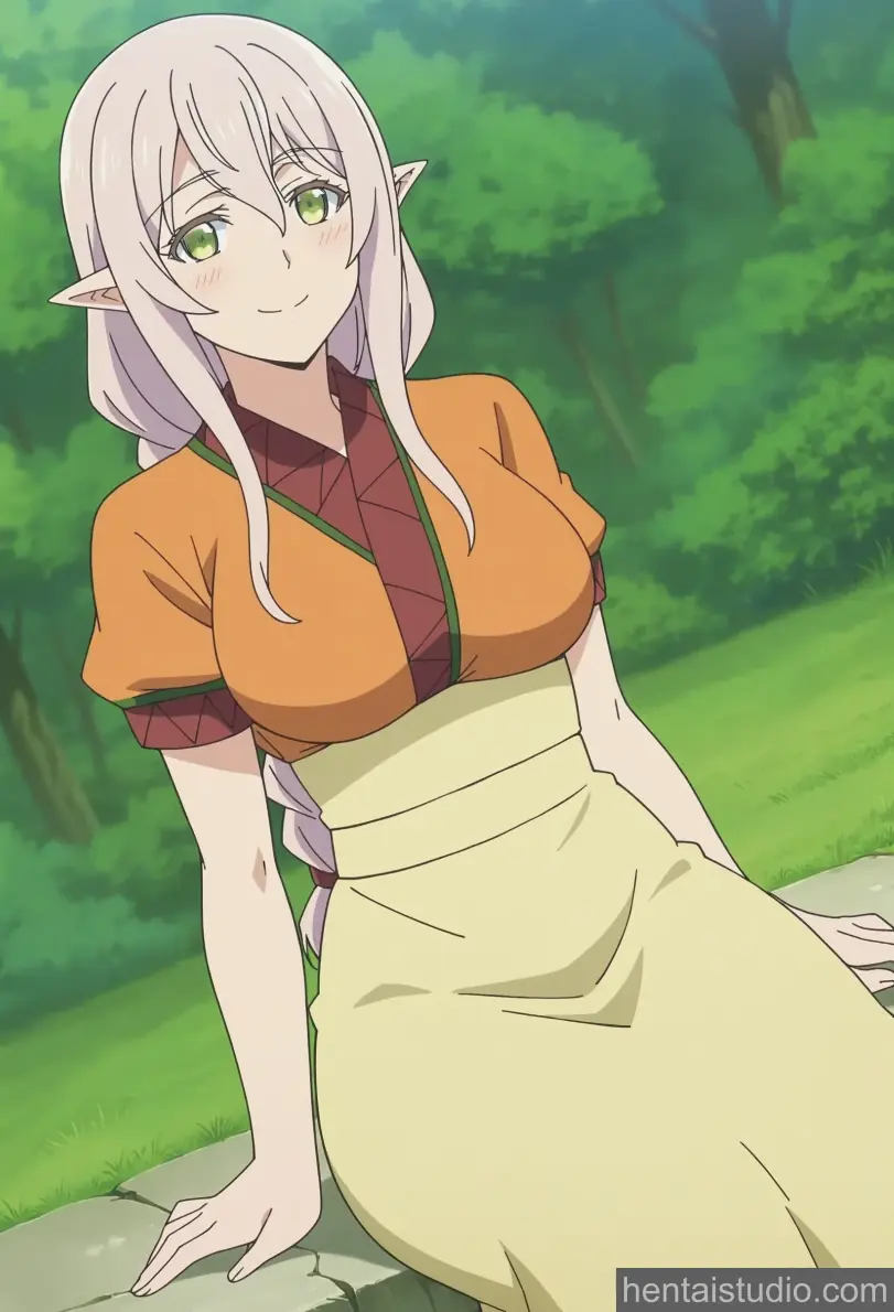 Glenys from Skeleton Knight In Another World hentai art 7 of 65