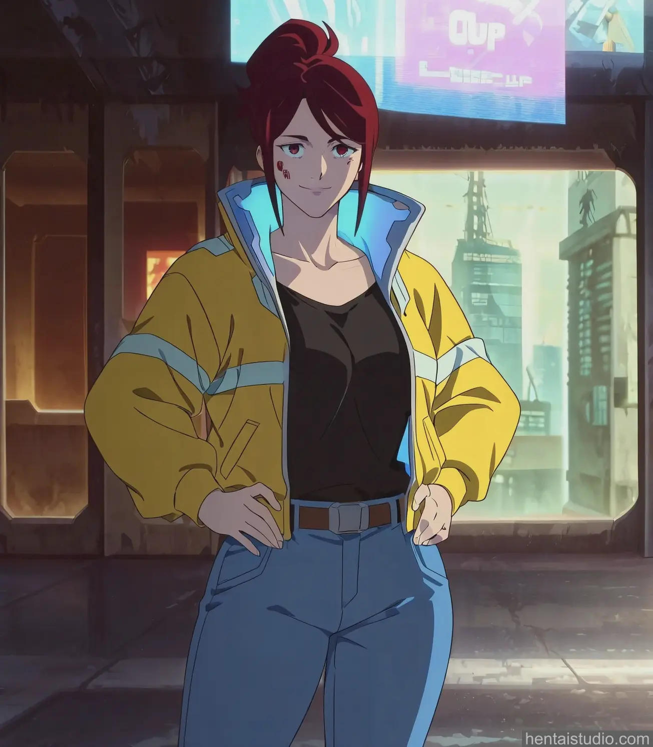 Gloria Martinez from Cyberpunk: Edgerunners hentai art 1 of 53