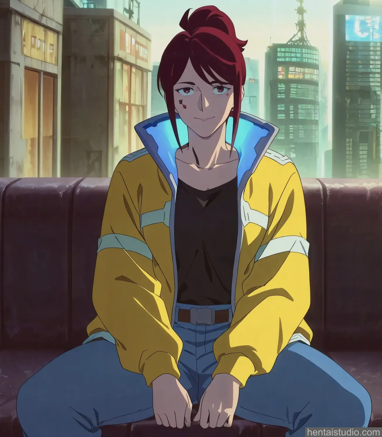 Gloria Martinez from Cyberpunk: Edgerunners hentai art 3 of 53