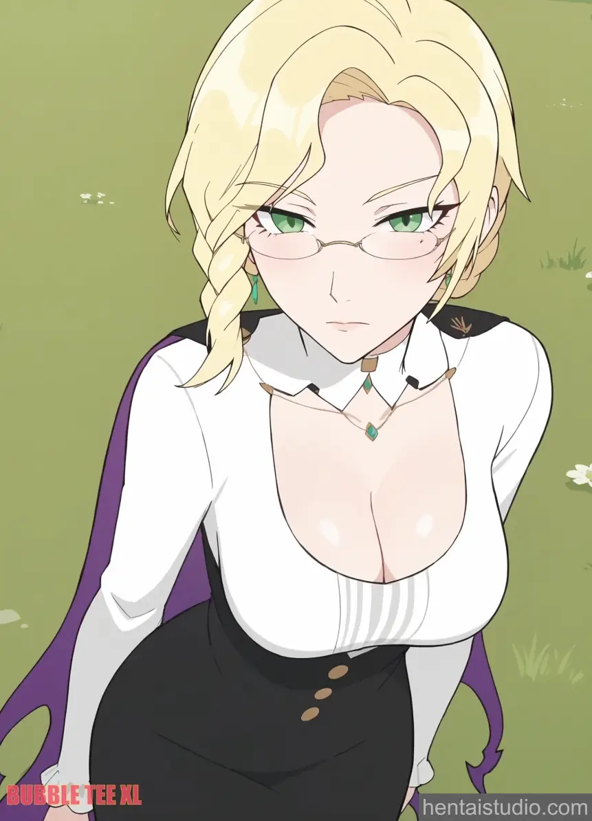 Glynda Goodwitch from Rwby hentai art 1 of 35