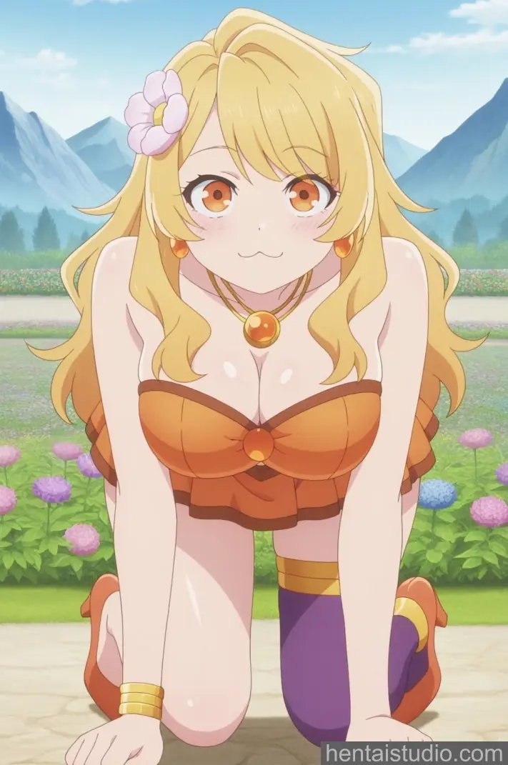 Goa from The Shy Hero And The Assassin Princesses hentai art 1 of 199