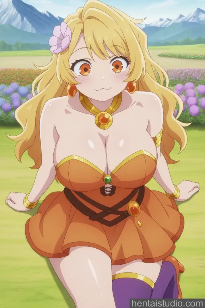 Goa from The Shy Hero And The Assassin Princesses hentai art 10 of 199
