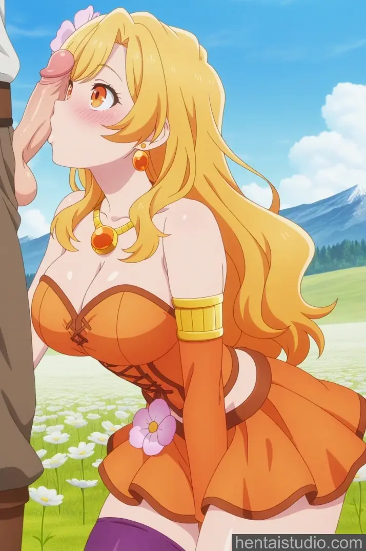 Goa from The Shy Hero And The Assassin Princesses hentai art 101 of 199