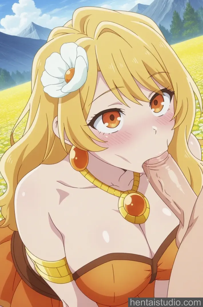 Goa from The Shy Hero And The Assassin Princesses hentai art 110 of 199
