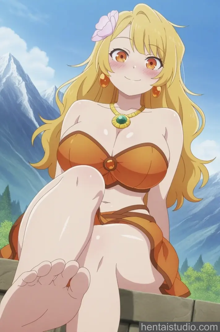 Goa from The Shy Hero And The Assassin Princesses hentai art 119 of 199