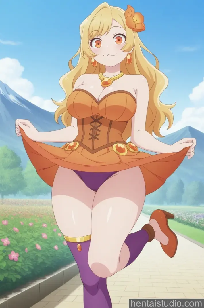 Goa from The Shy Hero And The Assassin Princesses hentai art 14 of 199