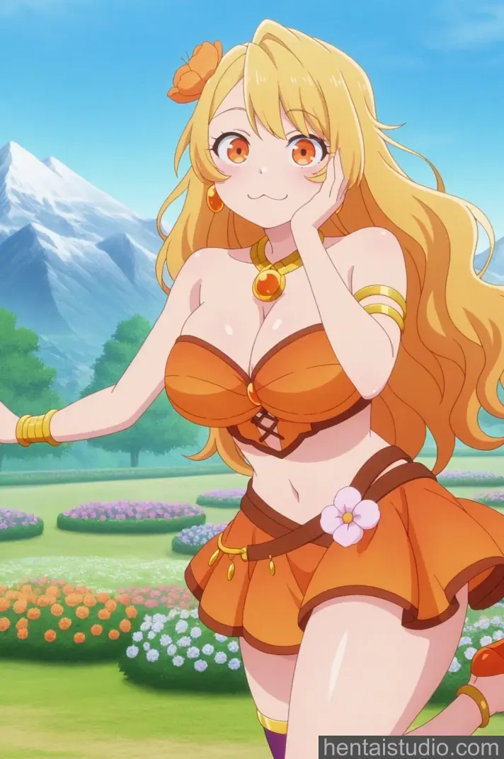 Goa from The Shy Hero And The Assassin Princesses hentai art 16 of 199