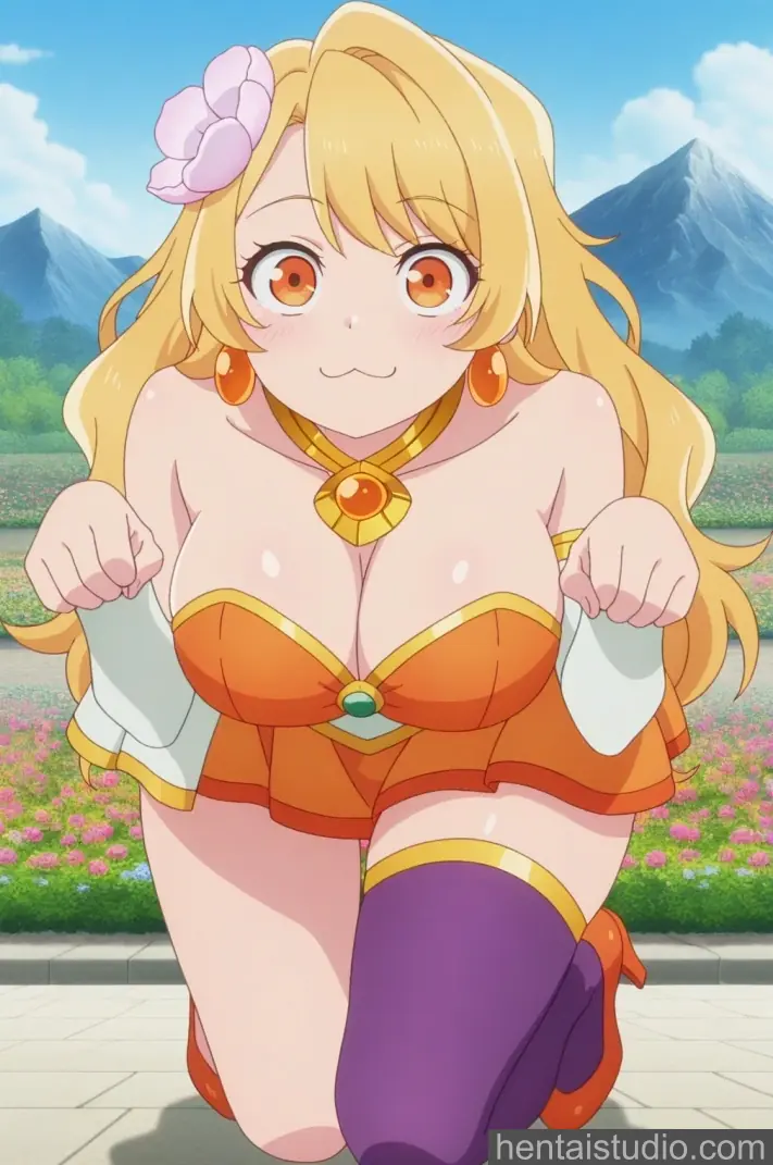 Goa from The Shy Hero And The Assassin Princesses hentai art 24 of 199