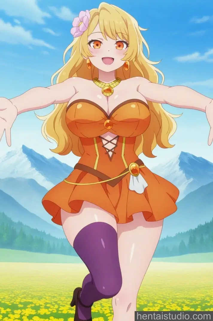 Goa from The Shy Hero And The Assassin Princesses hentai art 26 of 199