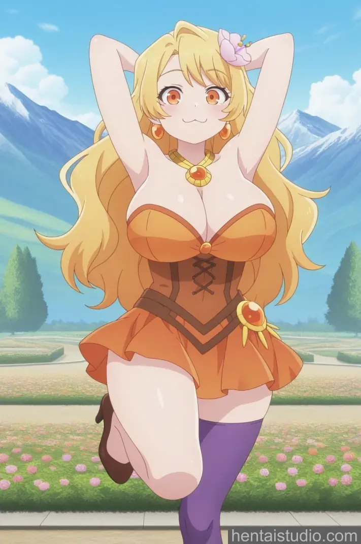 Goa from The Shy Hero And The Assassin Princesses hentai art 31 of 199