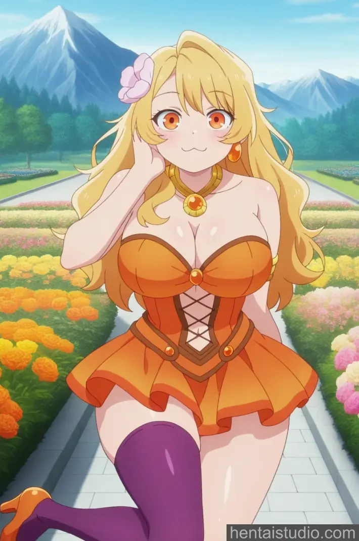 Goa from The Shy Hero And The Assassin Princesses hentai art 33 of 199