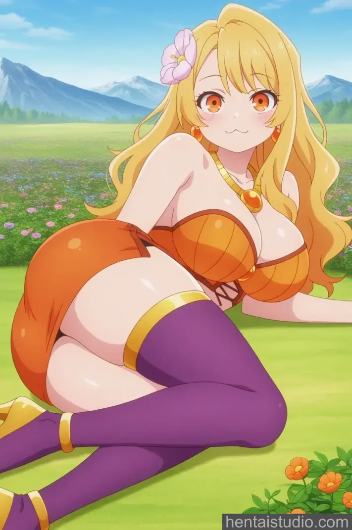 Goa from The Shy Hero And The Assassin Princesses hentai art 36 of 199