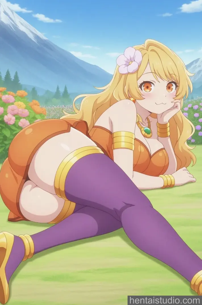 Goa from The Shy Hero And The Assassin Princesses hentai art 37 of 199