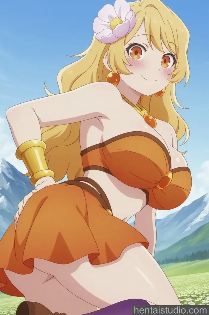 Goa from The Shy Hero And The Assassin Princesses hentai art 46 of 199