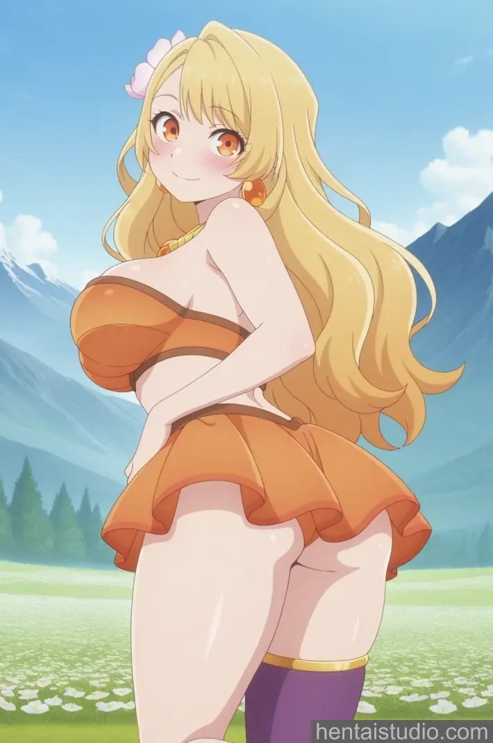 Goa from The Shy Hero And The Assassin Princesses hentai art 47 of 199