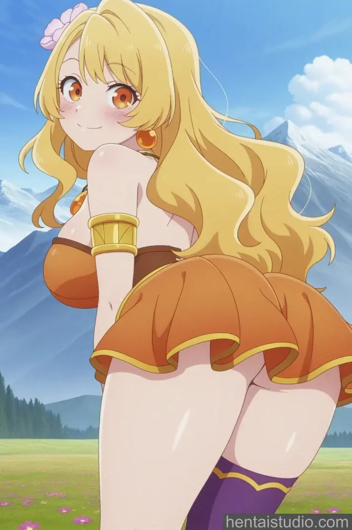 Goa from The Shy Hero And The Assassin Princesses hentai art 49 of 199