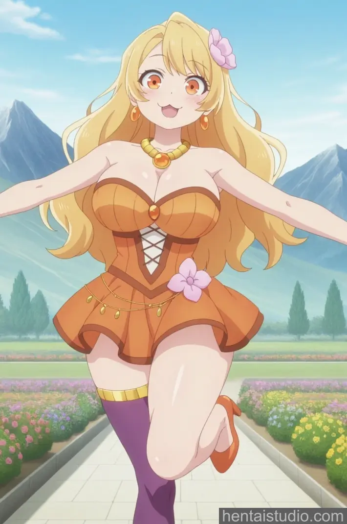 Goa from The Shy Hero And The Assassin Princesses hentai art 5 of 199