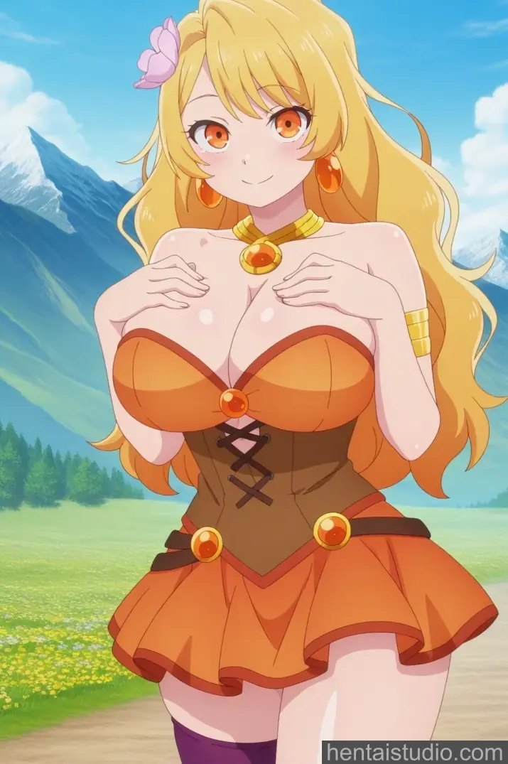 Goa from The Shy Hero And The Assassin Princesses hentai art 51 of 199