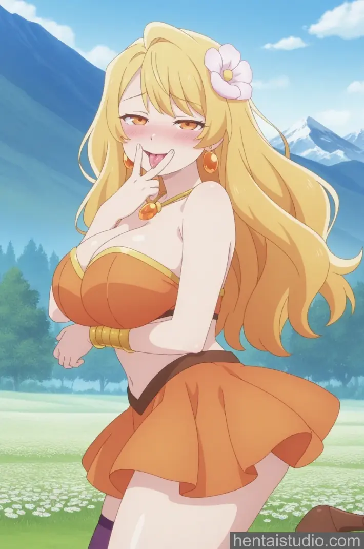 Goa from The Shy Hero And The Assassin Princesses hentai art 54 of 199