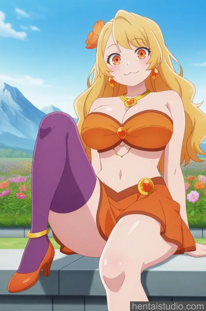 Goa from The Shy Hero And The Assassin Princesses hentai art 6 of 199