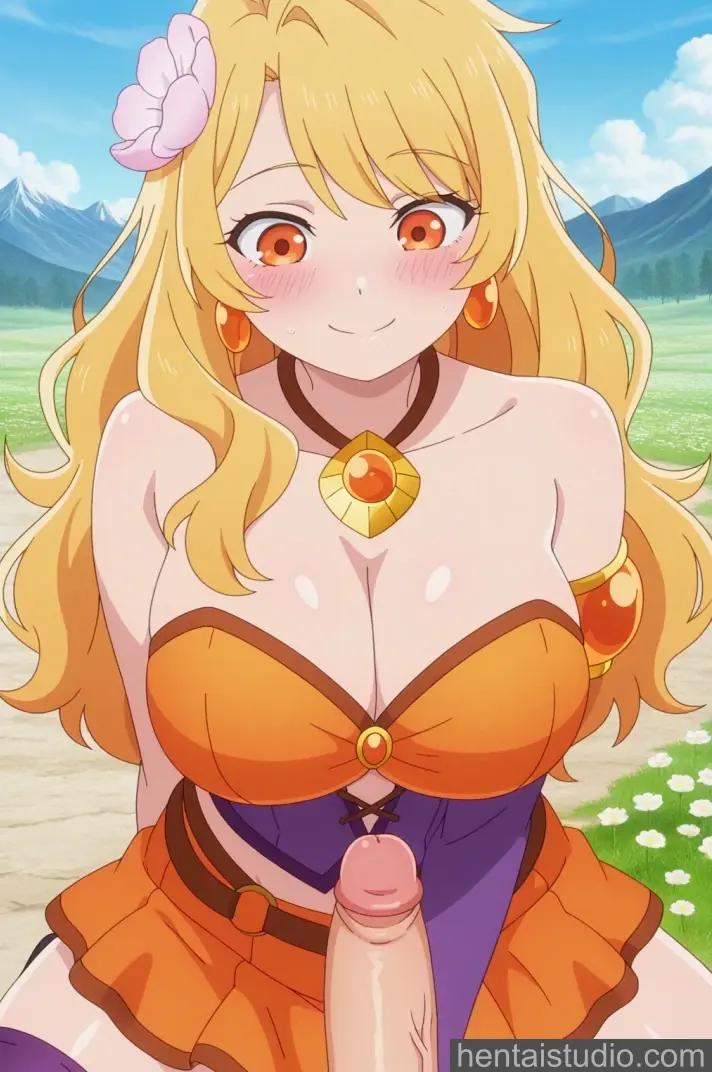 Goa from The Shy Hero And The Assassin Princesses hentai art 73 of 199
