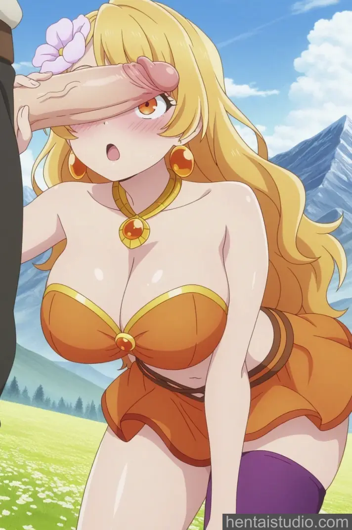 Goa from The Shy Hero And The Assassin Princesses hentai art 74 of 199