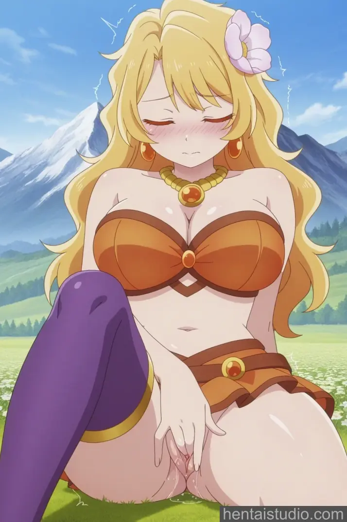 Goa from The Shy Hero And The Assassin Princesses hentai art 77 of 199