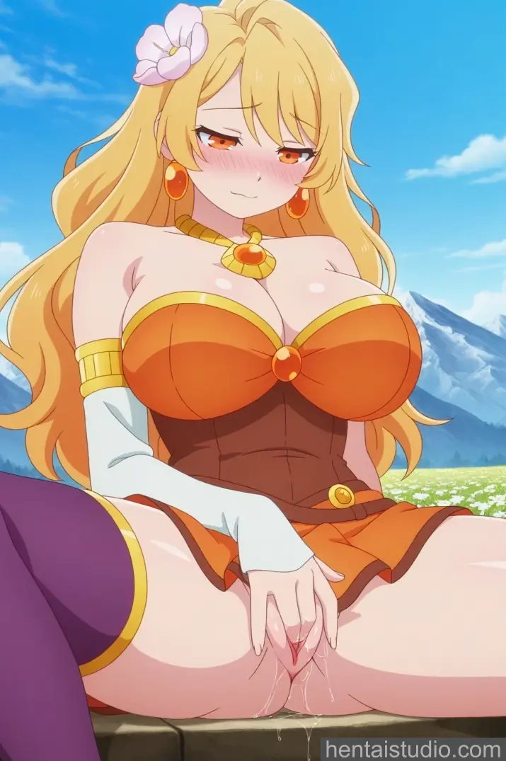 Goa from The Shy Hero And The Assassin Princesses hentai art 84 of 199