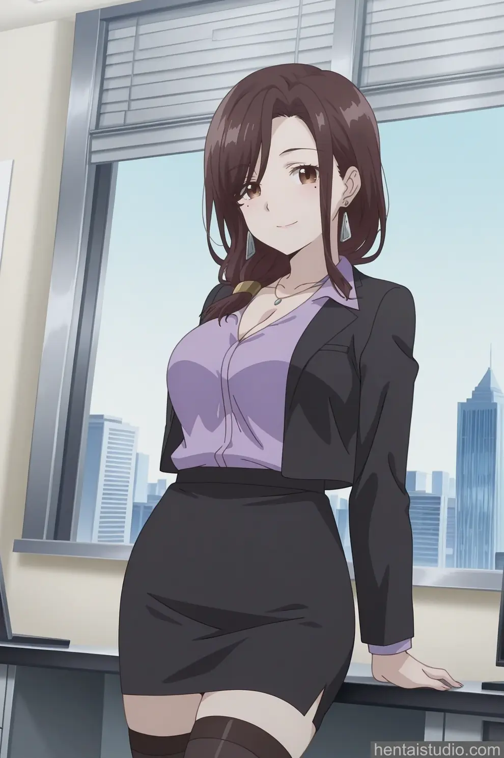 Gotou Airi from Higehiro hentai art 1 of 70