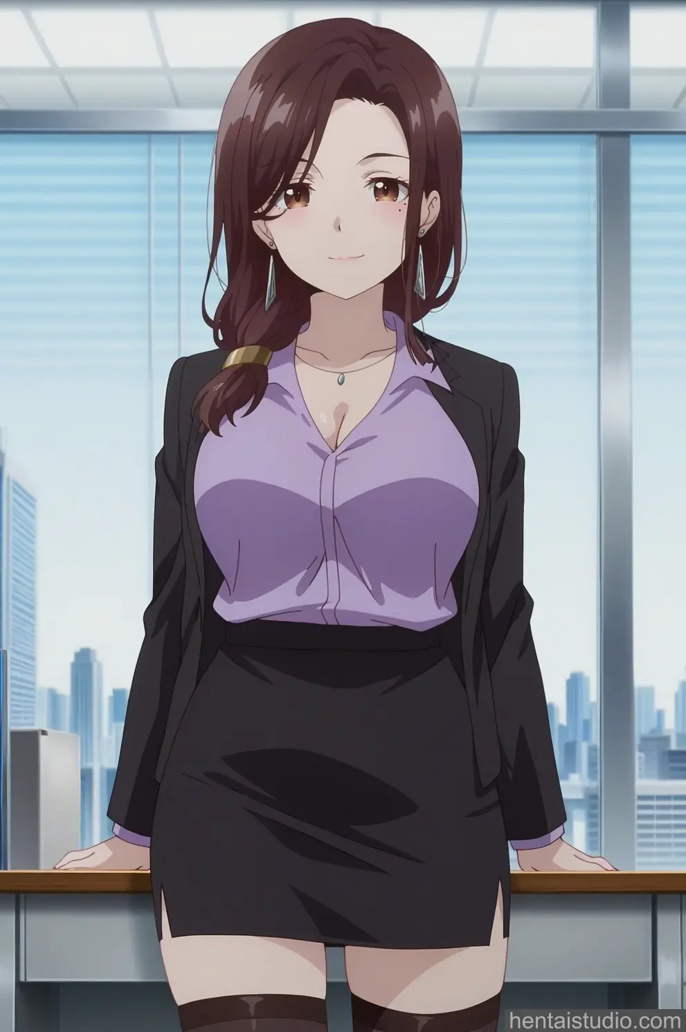 Gotou Airi from Higehiro hentai art 3 of 70