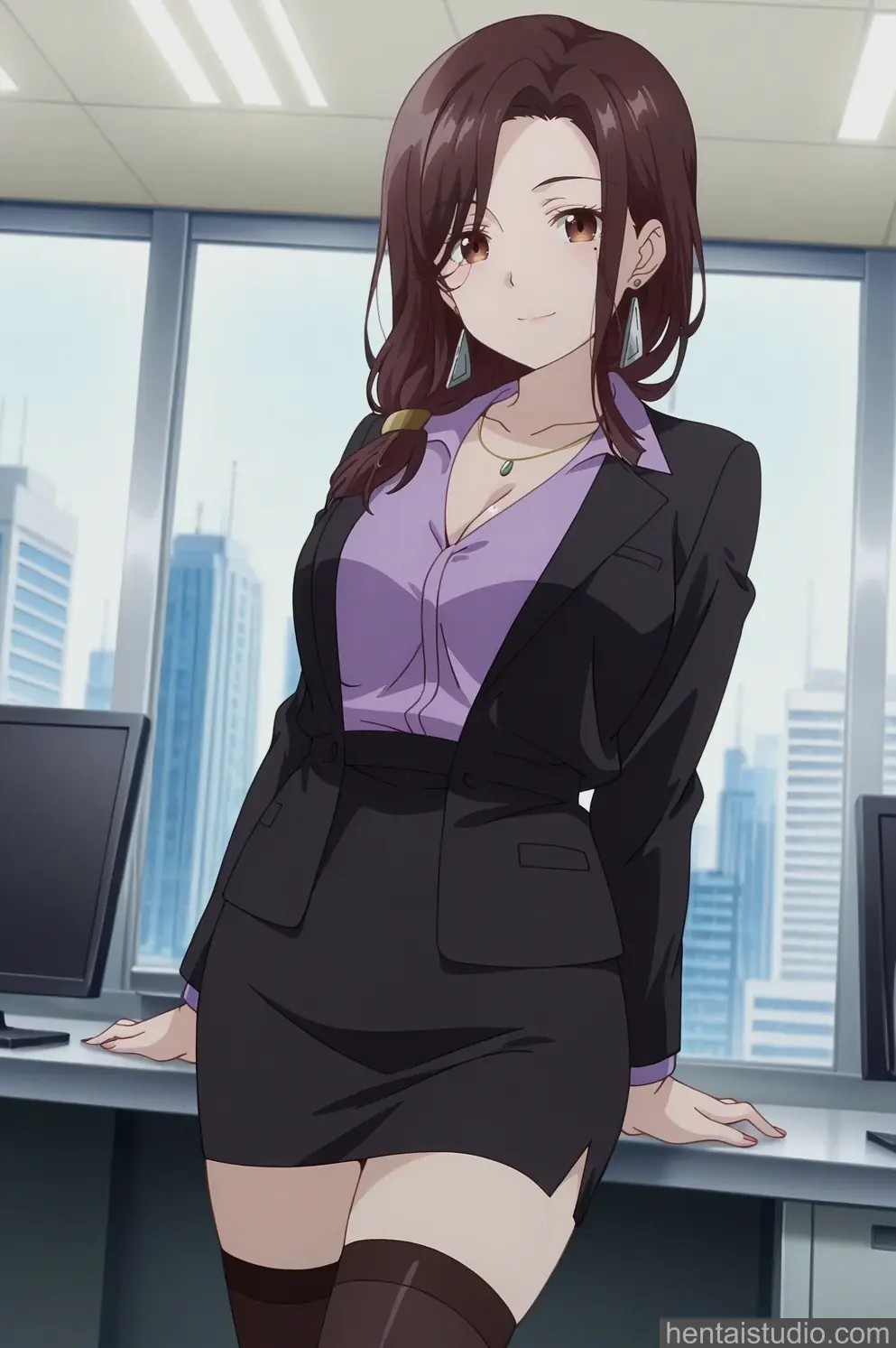 Gotou Airi from Higehiro hentai art 4 of 70