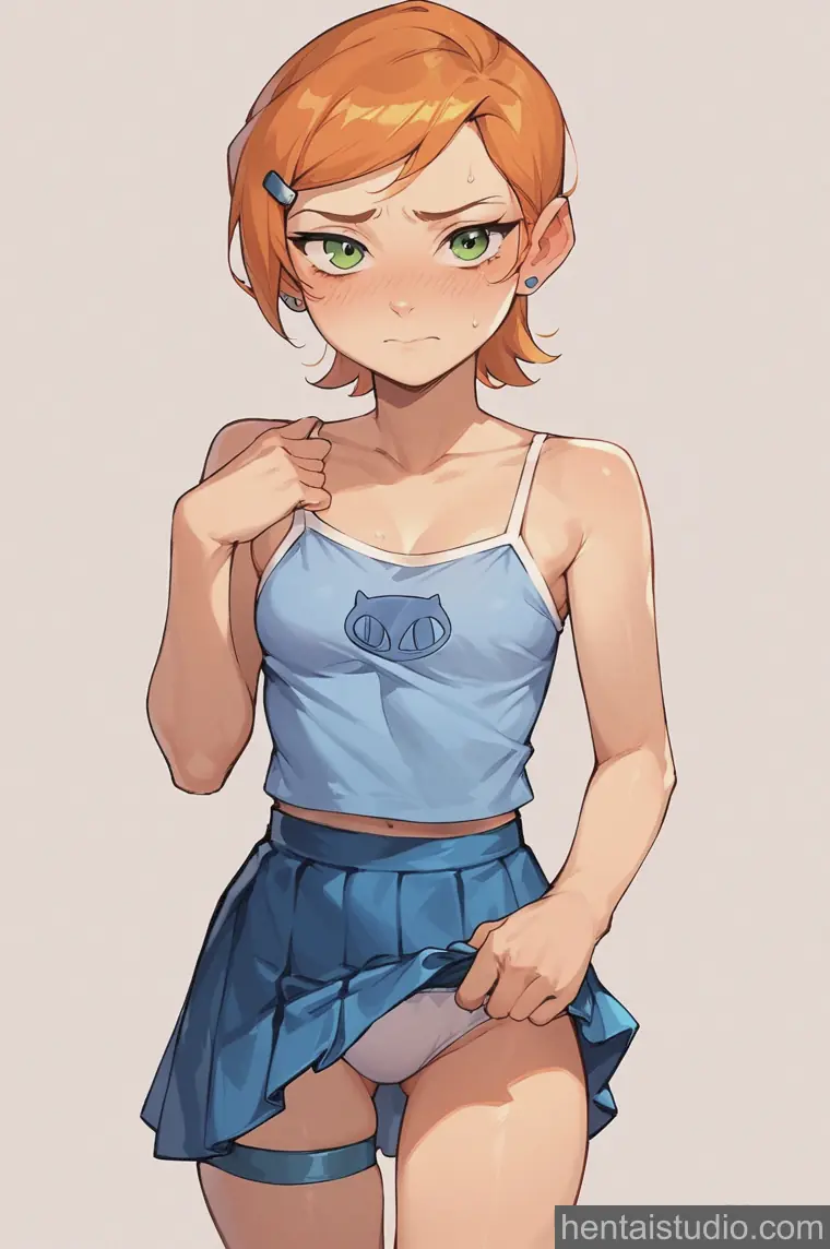 Gwen Tennyson from Ben 10 hentai art 1 of 3