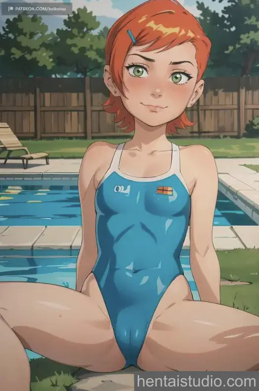 Gwen Tennyson from Ben 10 hentai art 4 of 14