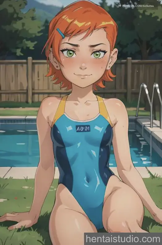 Gwen Tennyson from Ben 10 hentai art 6 of 14