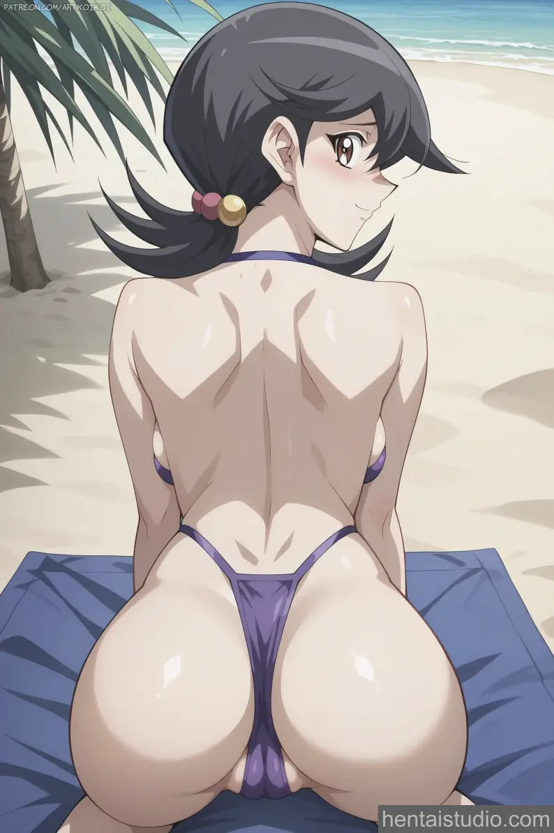 Hamaguchi Momoe from Yu Gi Oh hentai art 9 of 10