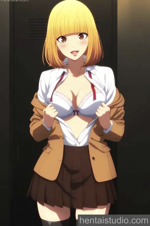 Hana Midorikawa from Prison School hentai art 2 of 23