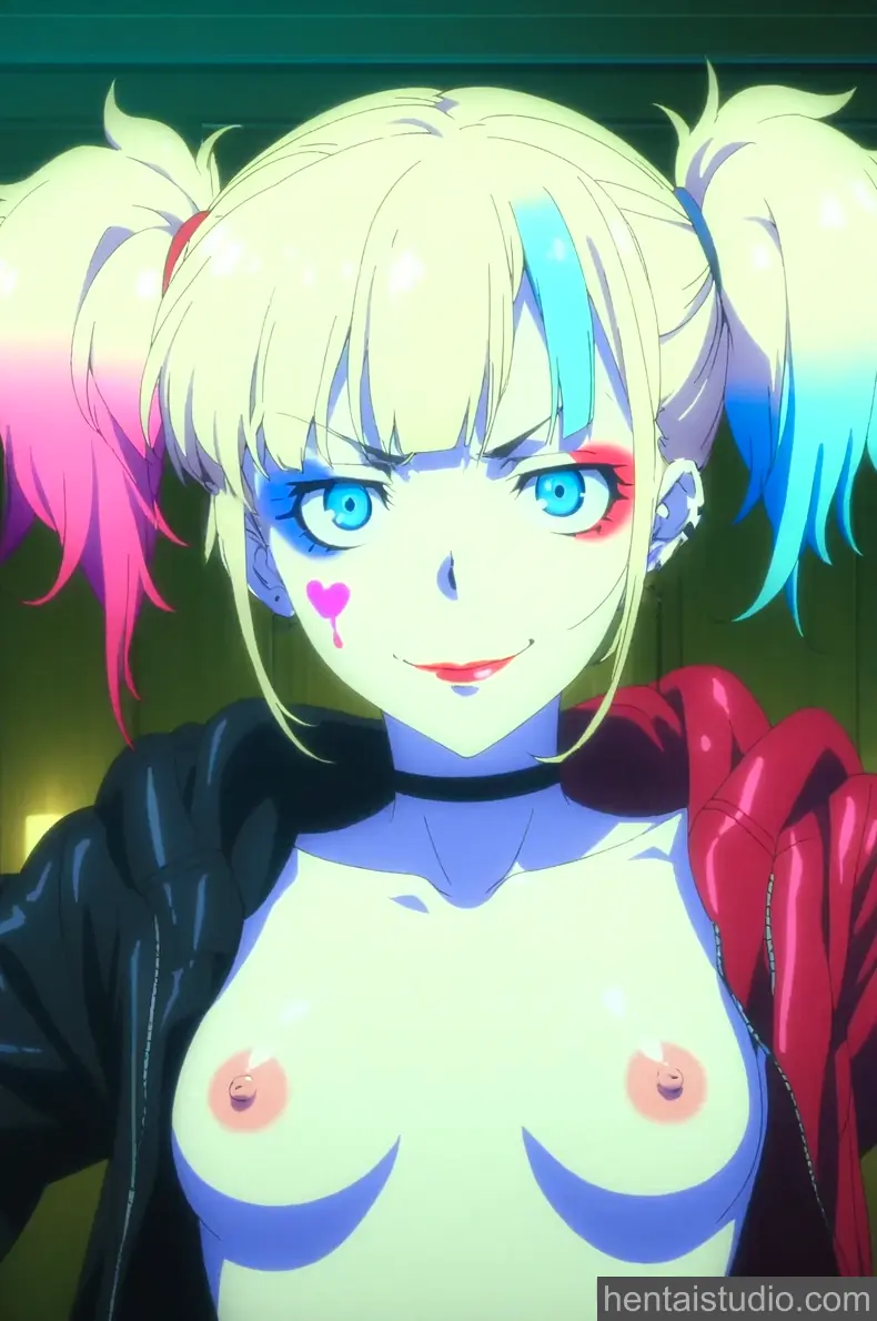 Harley Quinn from Suicide Squad Isekai hentai art 2 of 8