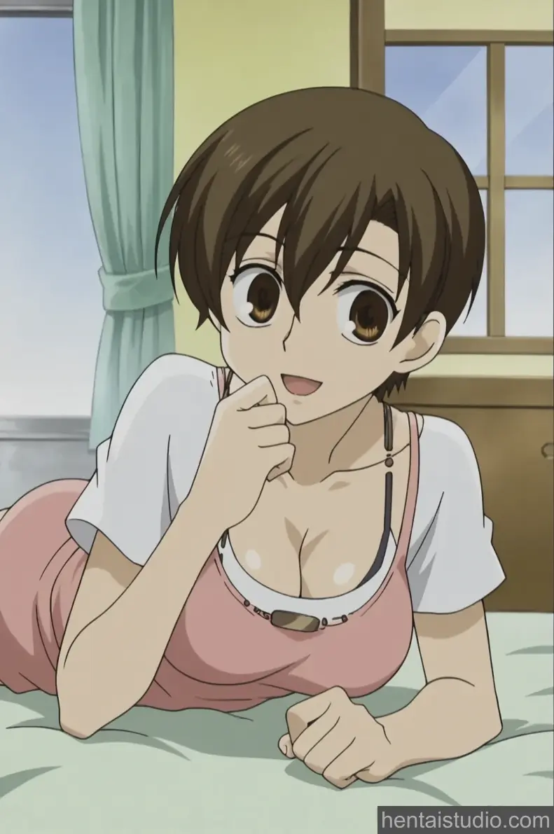 Haruhi Fujioka from Ouran High School Host Club hentai art 5 of 74