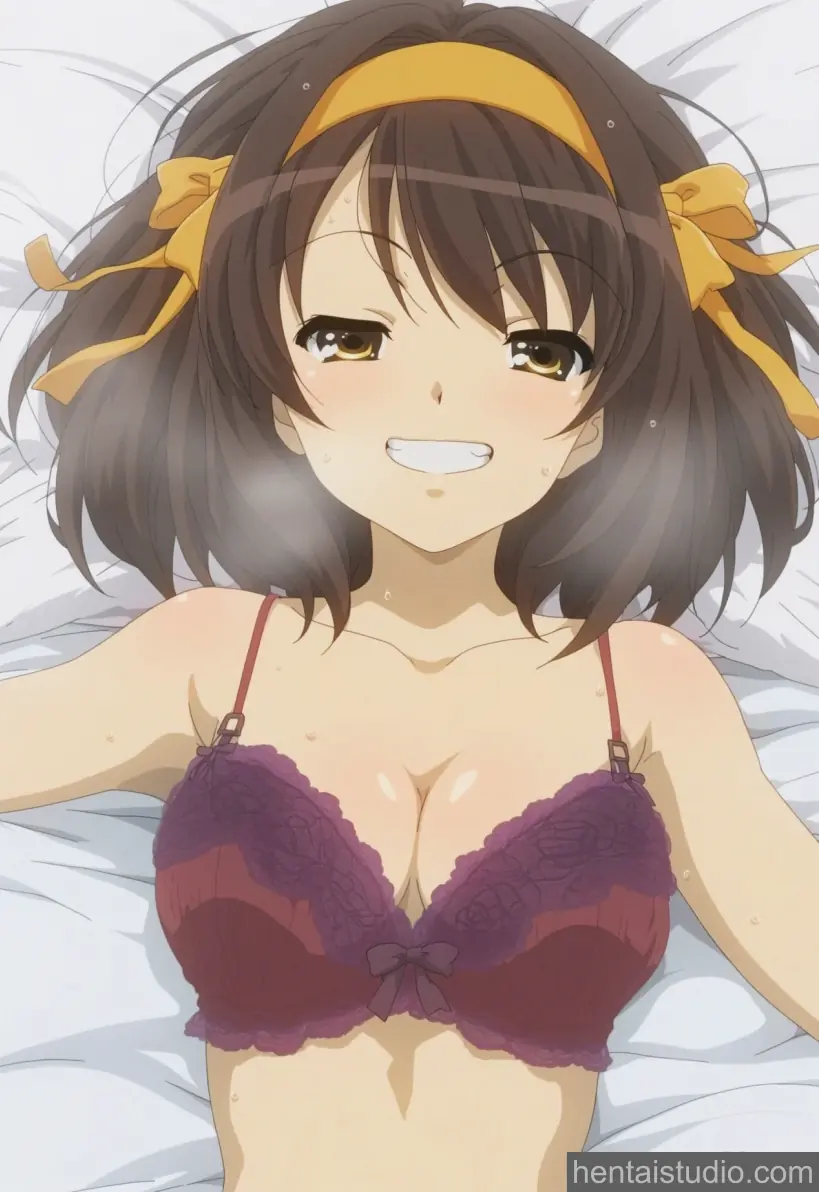 Haruhi Suzumiya from The Melancholy Of Haruhi Suzumiya hentai art 5 of 21