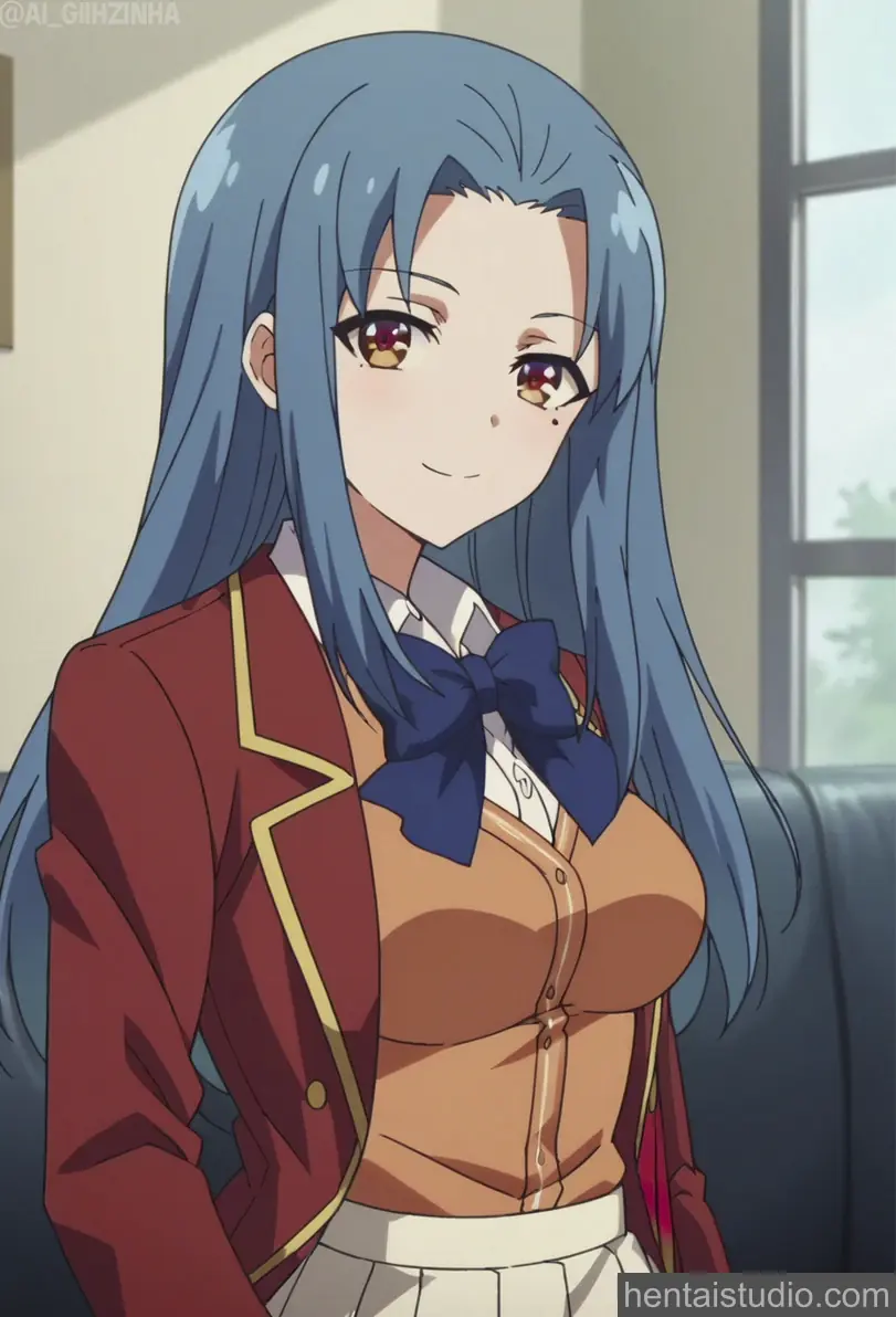 Haruka Hasebe from Classroom Of The Elite hentai art 2 of 10