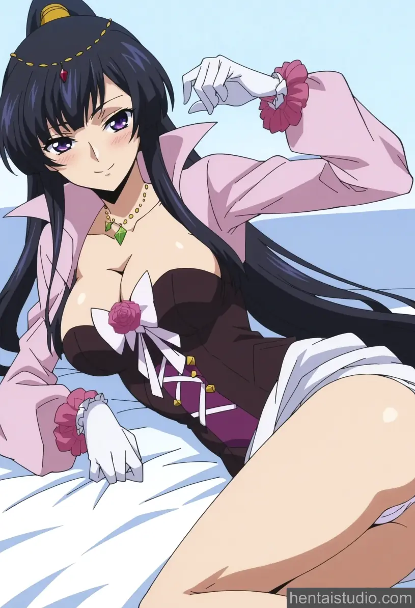Haruyanagi Sakura from Code Geass: Roze Of The Recapture hentai art 17 of 62