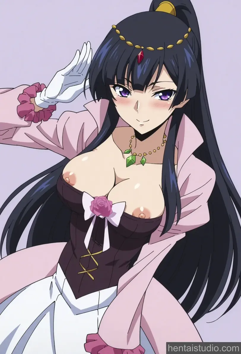Haruyanagi Sakura from Code Geass: Roze Of The Recapture hentai art 22 of 62