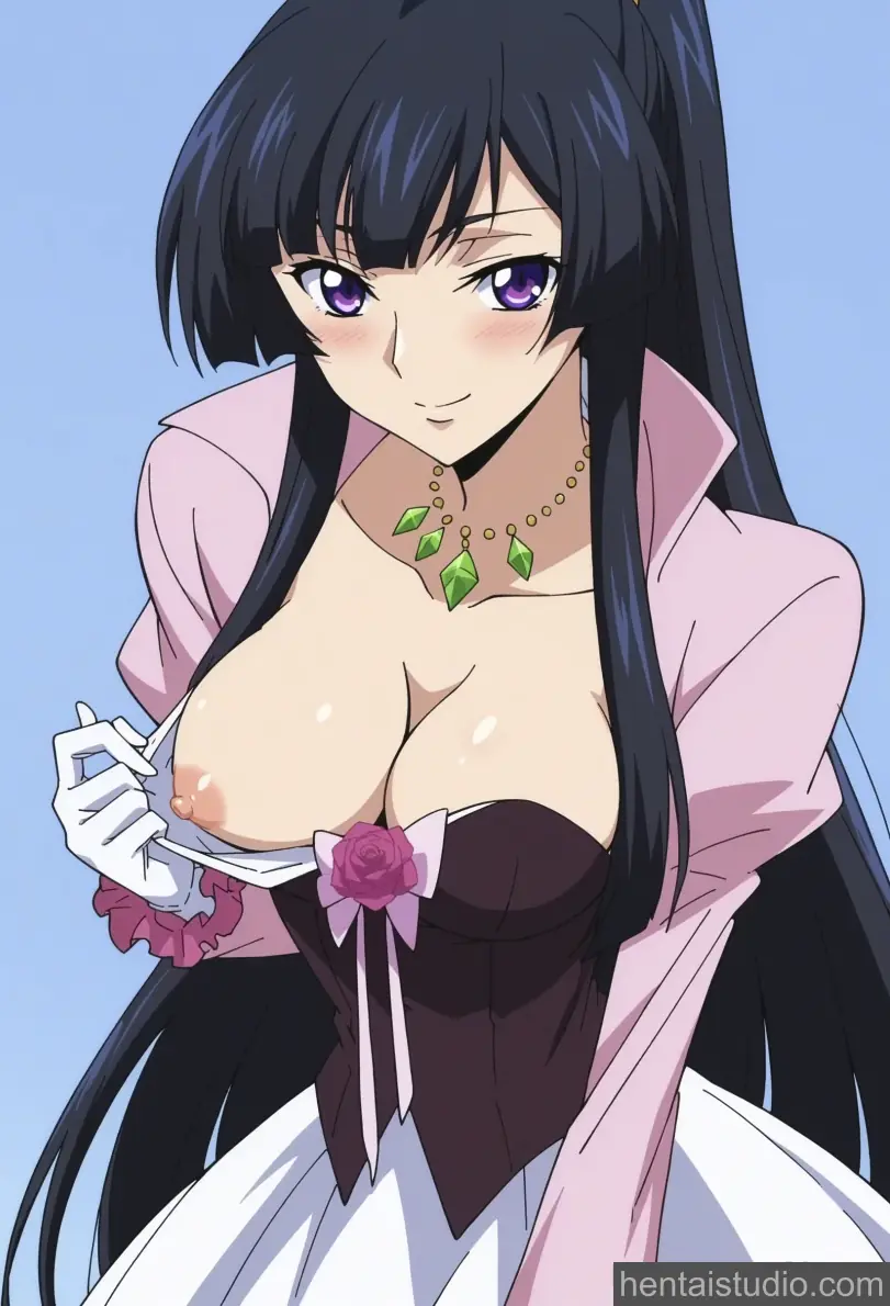 Haruyanagi Sakura from Code Geass: Roze Of The Recapture hentai art 25 of 62