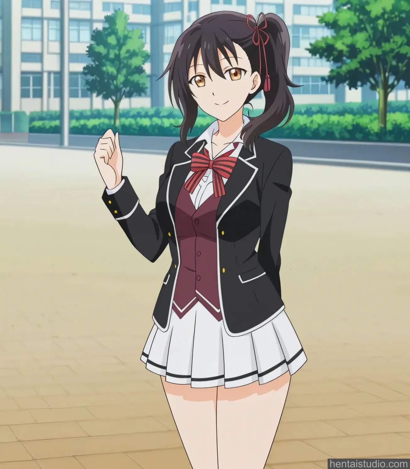 Hasuki Komai from Boarding School Juliet hentai art 1 of 49