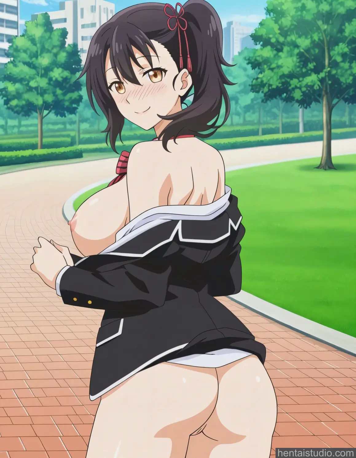 Hasuki Komai from Boarding School Juliet hentai art 13 of 49