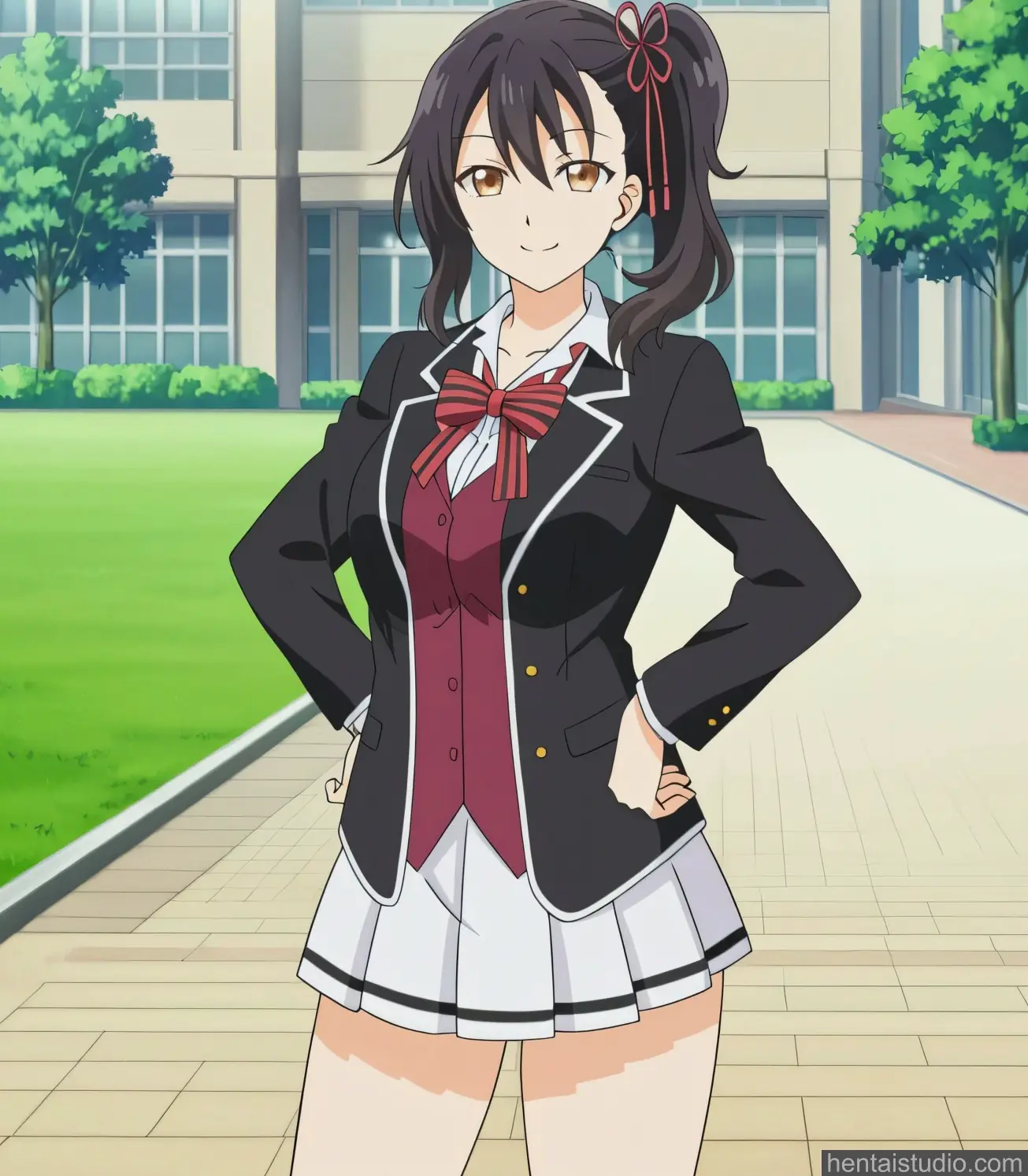 Hasuki Komai from Boarding School Juliet hentai art 2 of 49