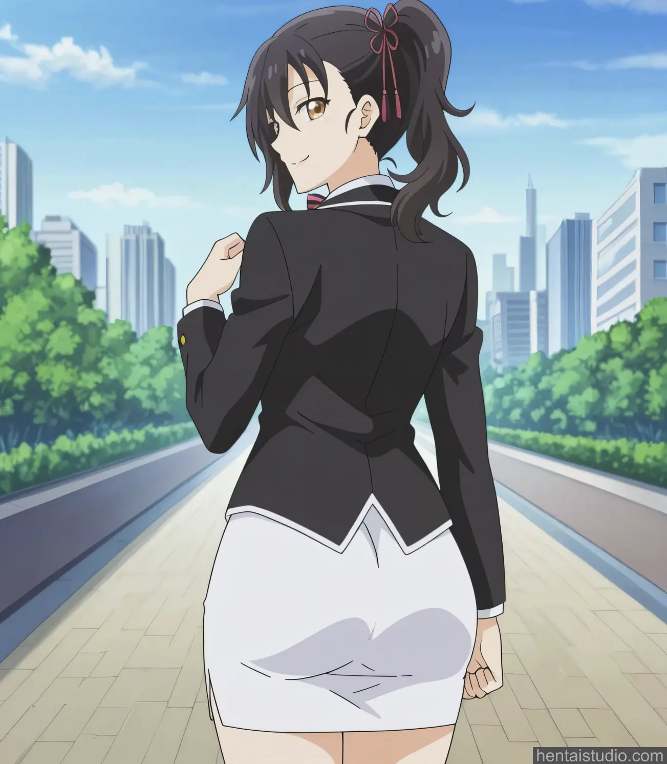 Hasuki Komai from Boarding School Juliet hentai art 3 of 49